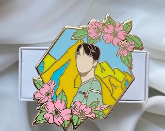 BTS Jin FRÜHLINGSTAG-Pin