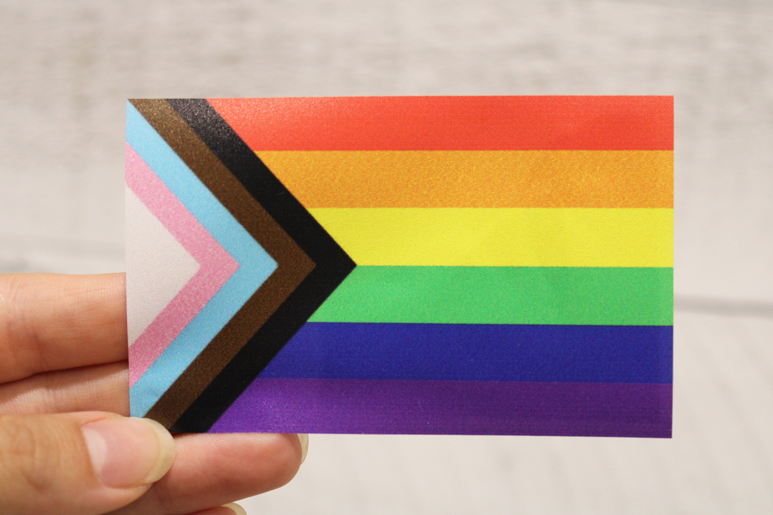 LGBTQ+ Pride Flag | Inclusivity | Equality | Decal Sticker