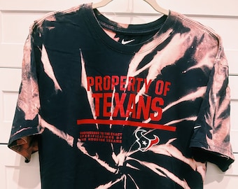 Houston Texans tie dye tee