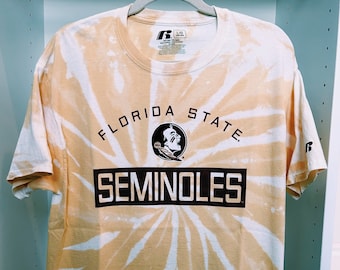 Florida State University tie dye tee