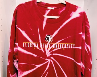 Florida State University tie dye long sleeve