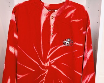 University of Georgia tie dye long sleeve