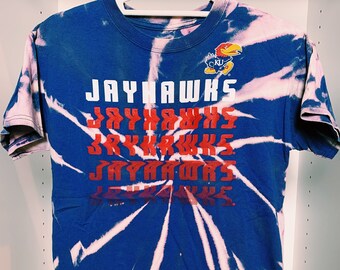 University of Kansas tie dye tee