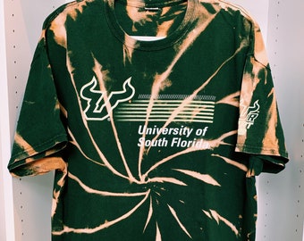 University of South Florida tie dye tee