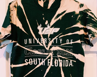 University of South Florida tie dye tee