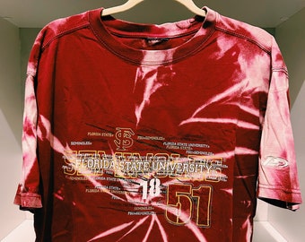 Florida State University tie dye crop top