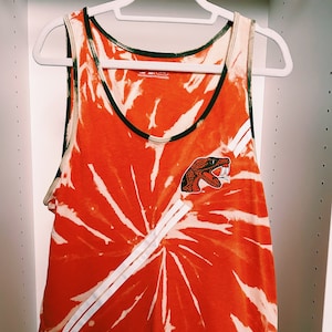 Florida A & M University tie dye tee