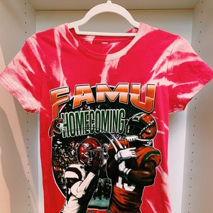 Florida A & M University tie dye tee