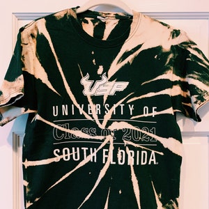 University of South Florida tie dye tee