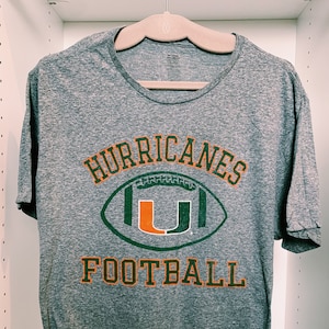 University of Miami crop top