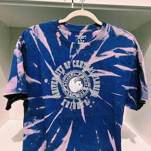 University of Central Florida tie dye crop top