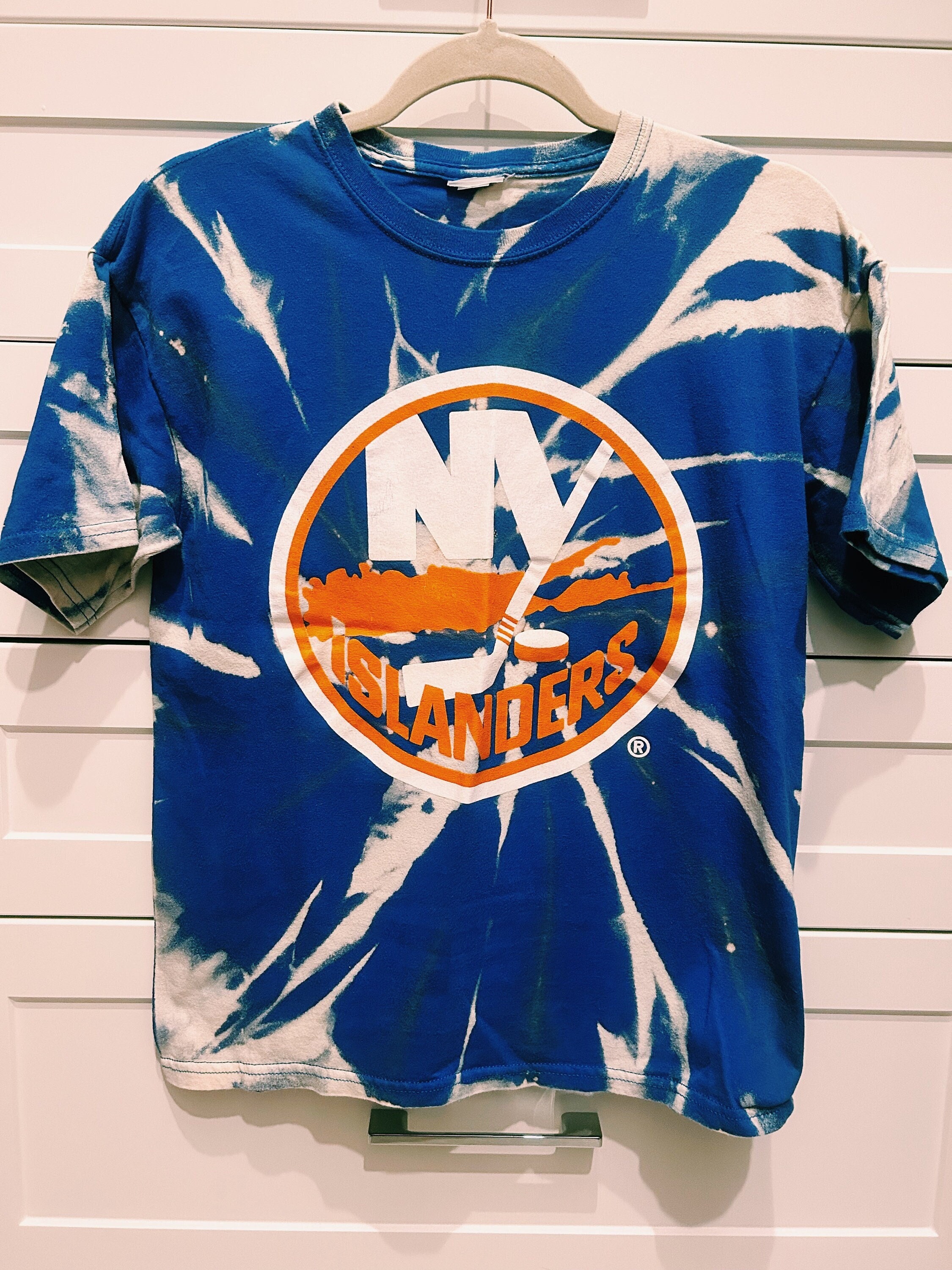 New York Islanders Tie Dye Tee Etsy