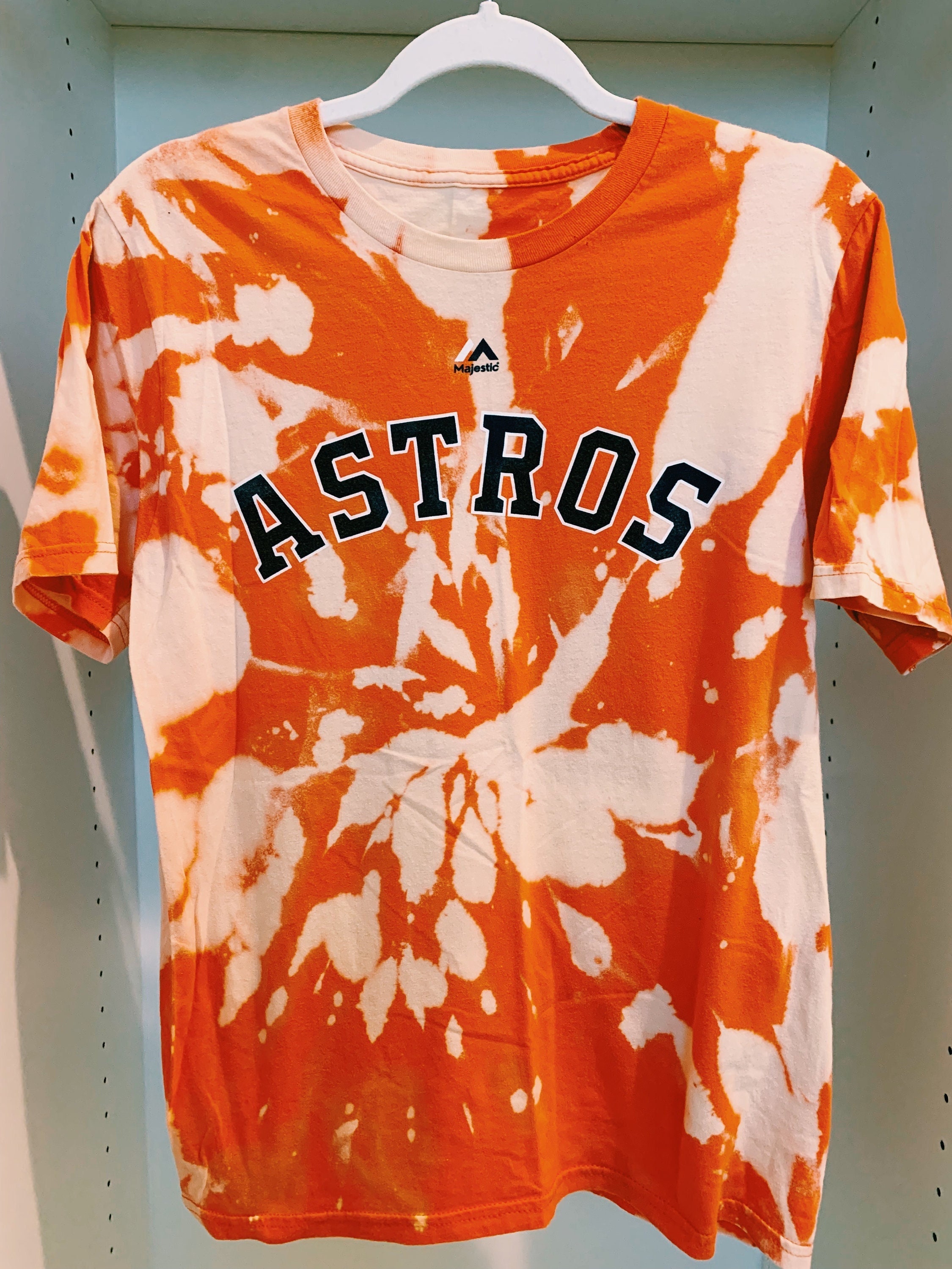 Houston Astros Tie Dye Tee Etsy