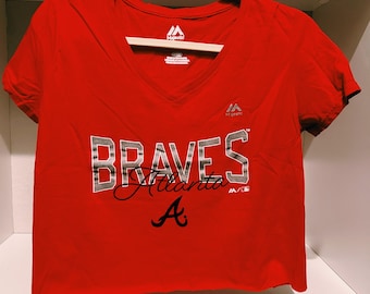 Atlanta Braves crop top