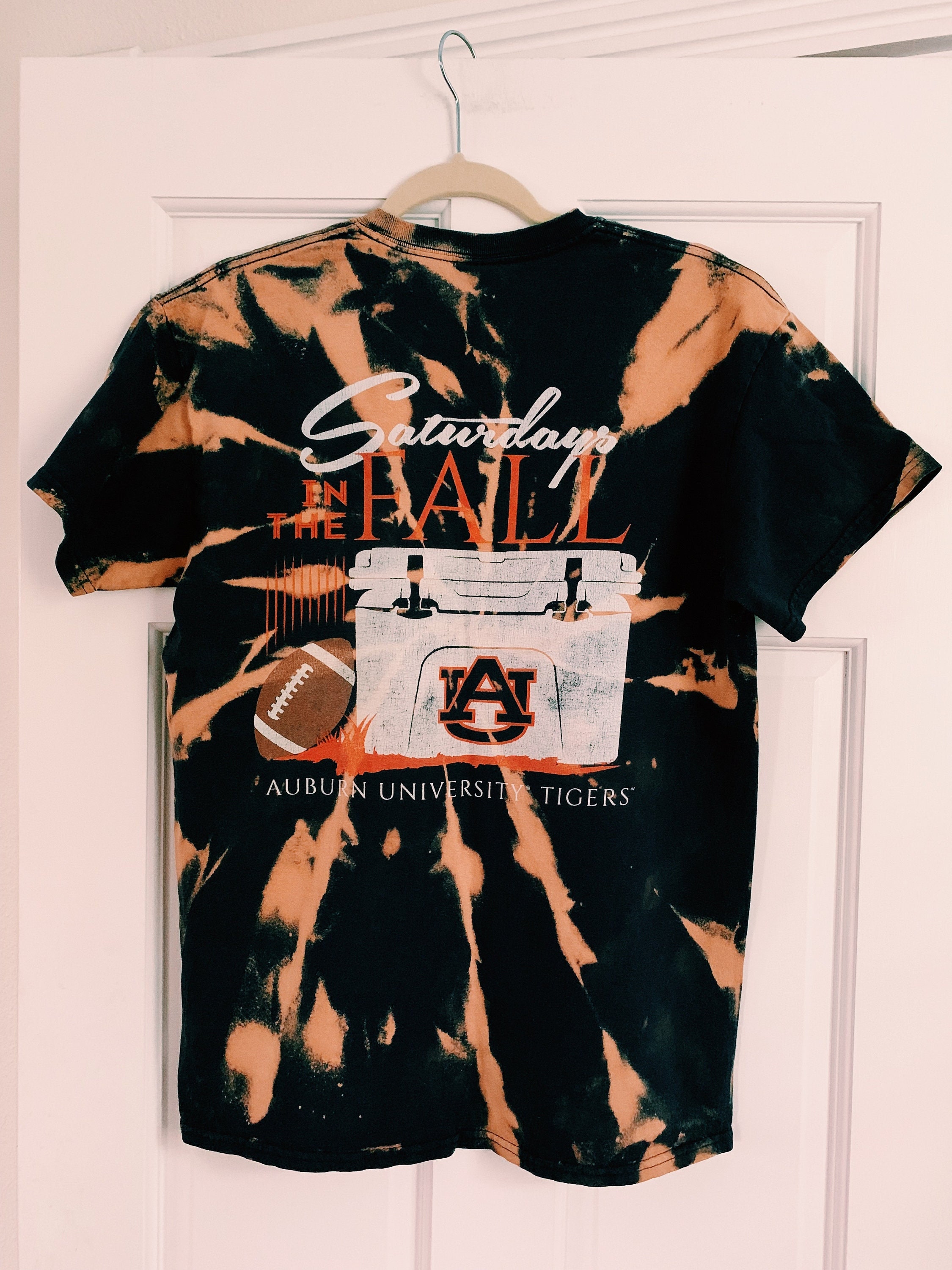 Auburn University Tie Dye Tee | Etsy