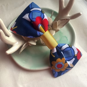 Haarschleife, Fliege, bunte Fliege, Vintage Fliege, Brosche Fliege, Brosche, Frau, Mädchen, Teenager
