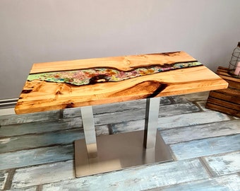m2205 large tray river table resin