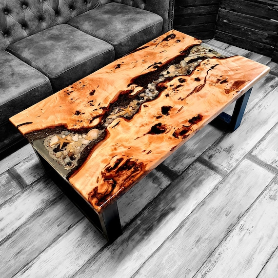 Led epoxy 2024 river table
