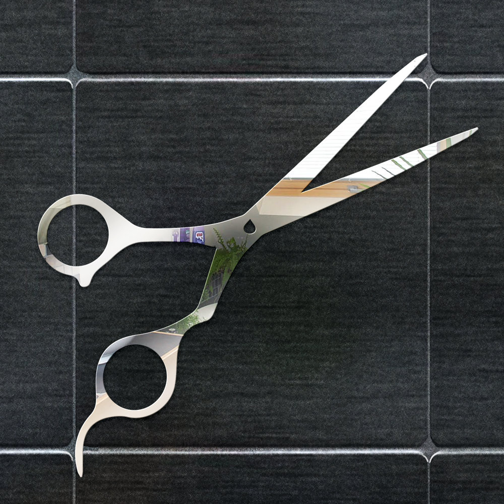 Acrylic Scissors Hairdresser Mirror Size 100 mm to 1200 mm Etsy