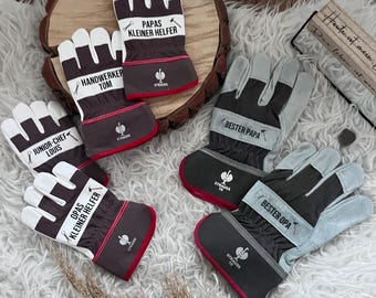 Guanti personalizzati, guanti da lavoro, regalo per papà, regalo per nonno, regalo per uomo, abiti coordinati, festa del papà, guanti da giardinaggio 60051