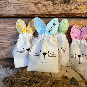 Easter bag, Easter basket personalized, Easter bag, personalized Easter gift, jute, bag, accessories, boy, girl, bunny