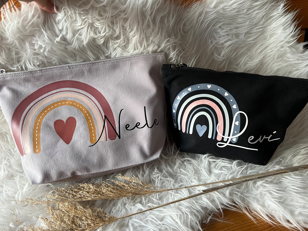 SEANATIVE Kosmetiktasche Für Damen – Regenbogen Design, Aufhängbar & Wasserabweisend, Perfekt Für Reise & Alltag
