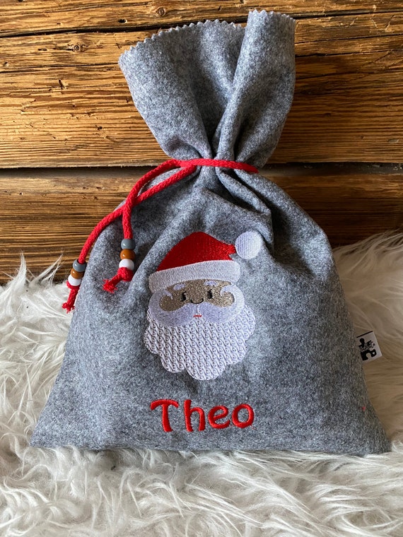 silver christmas gift bolsas