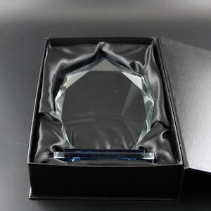 Personalized Crystal Award, Engraved Retirement Gift, Employee Appreciation Plaque image 4