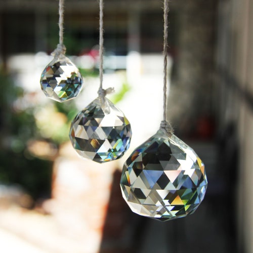 Attrape-soleil en cristal prisme, décoration de fenêtre Rainbow Maker