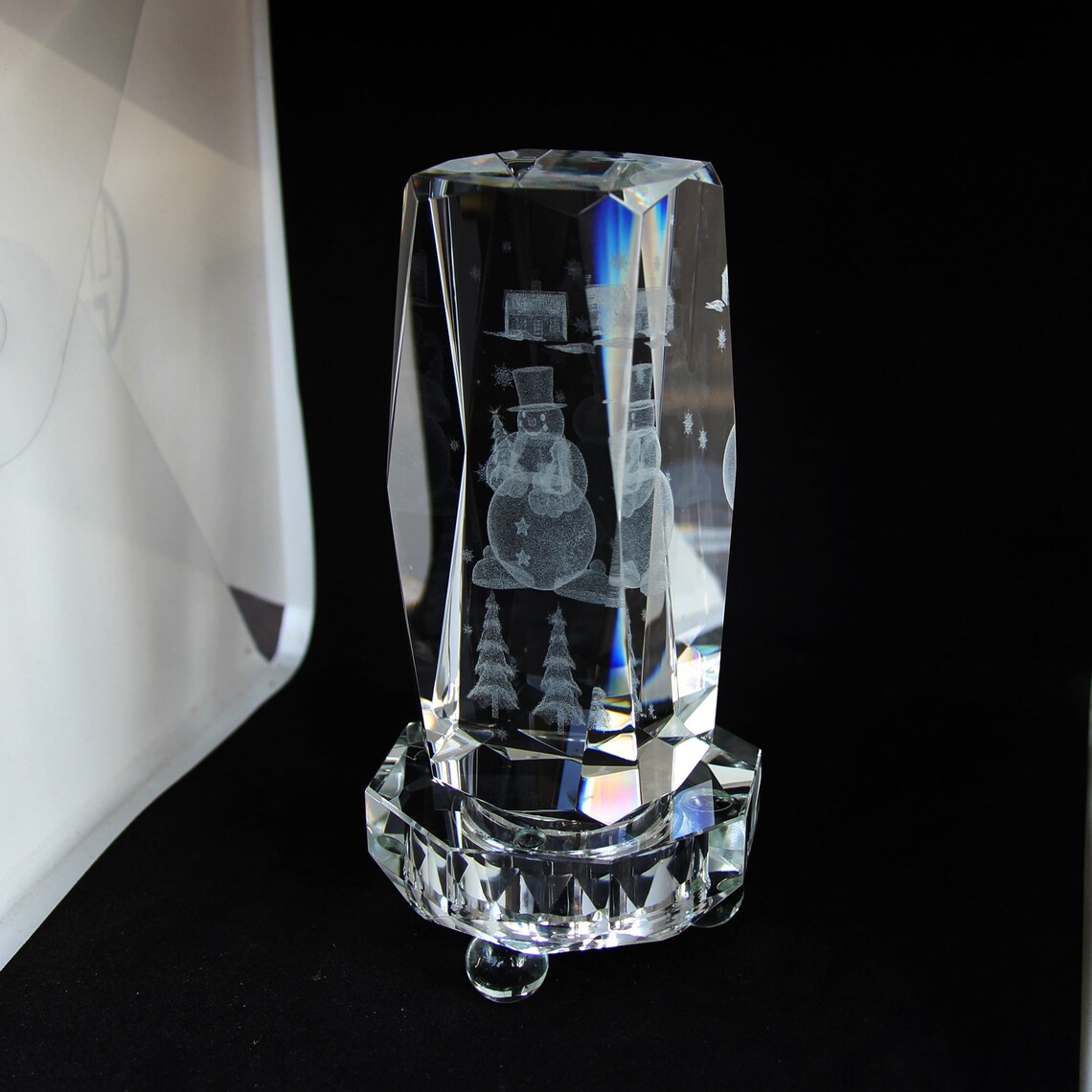 Laser Engraving Glass K9 Crystal Material 3D Laser Etched Etsy