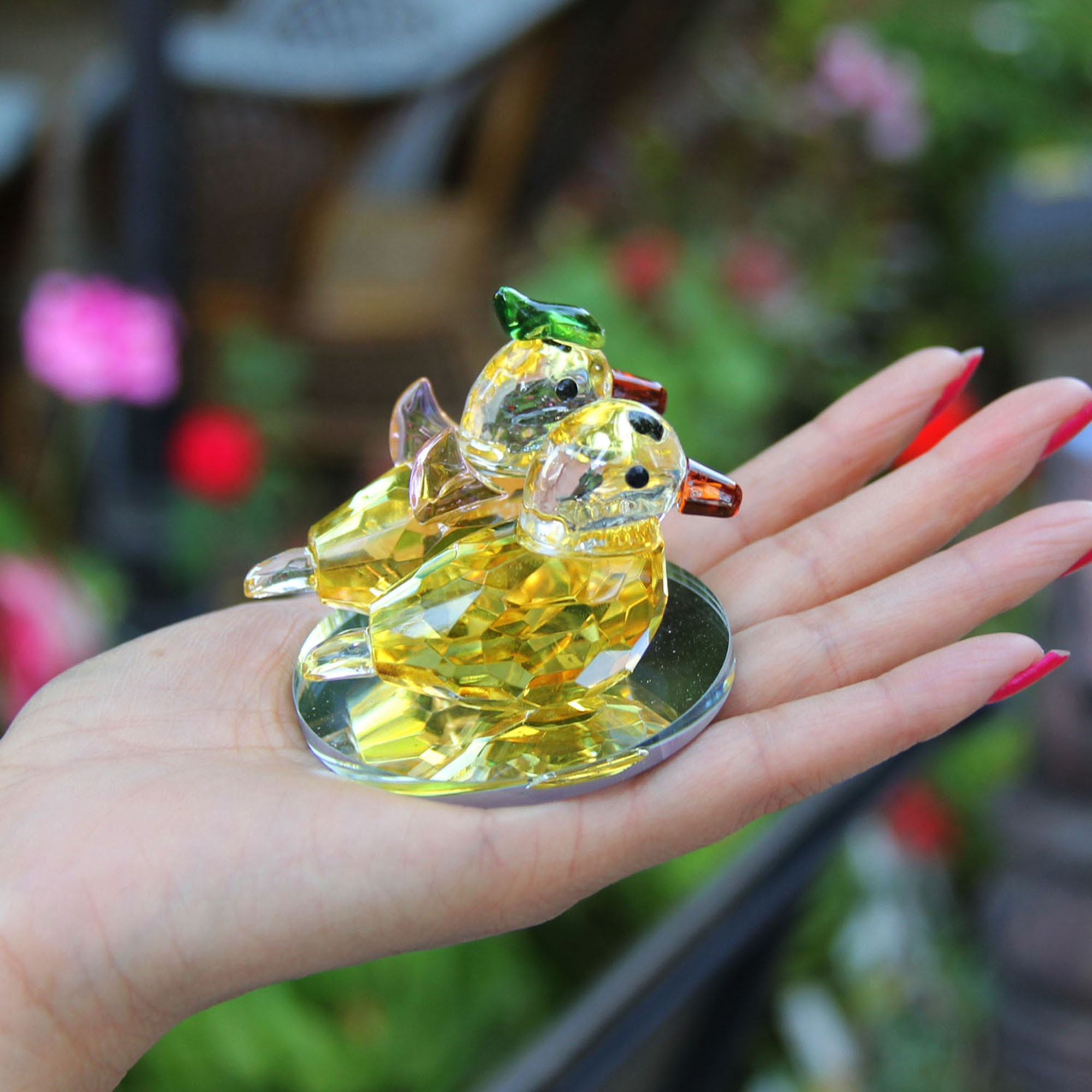 Crystal Duck - Etsy