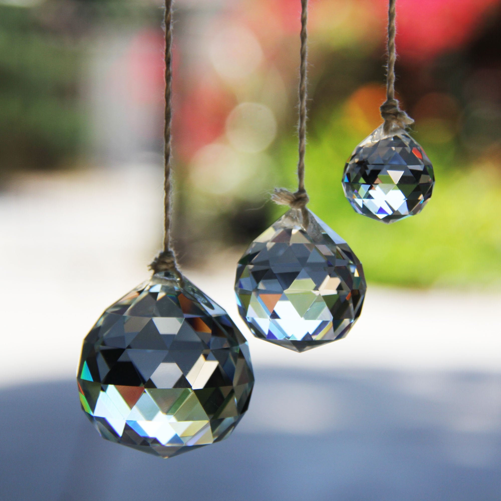 Rainbow Maker,Prism Crystal Suncatcher, Window Decoration, Hanging Pr…