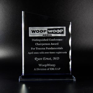 Personalized Award with Laser Engraving,Personalized Crystal Employee,Retirement Appreciation,Unique Retirement Gift for Manager,Staff,Award