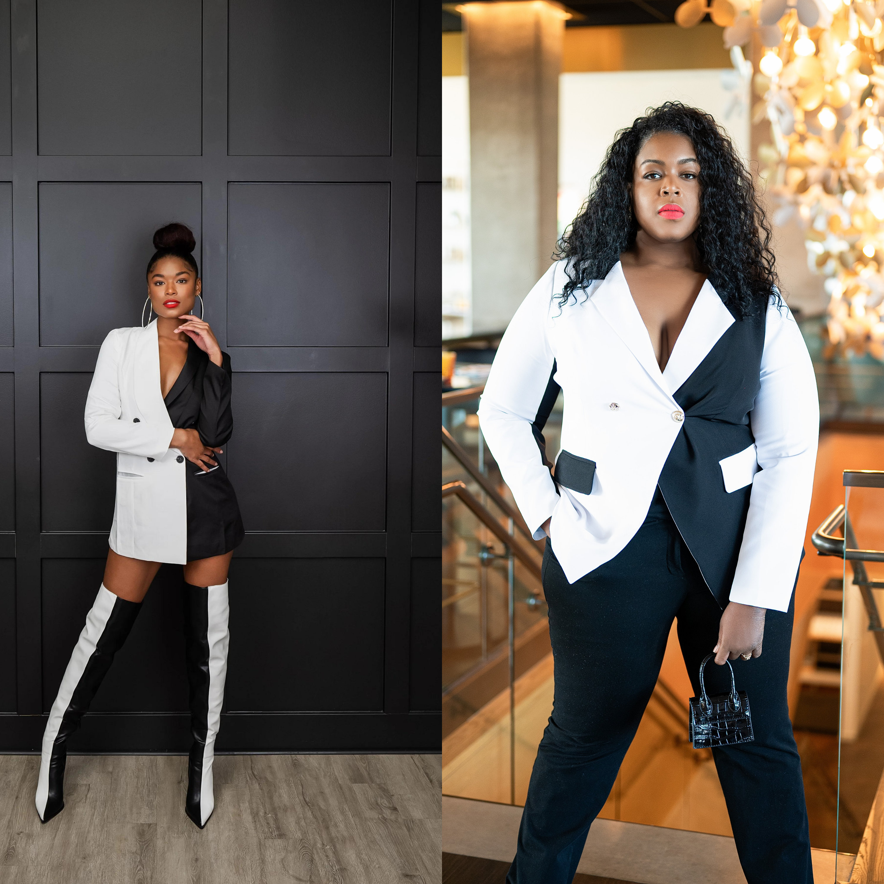 Blazer / Blazer Dress, Sexy Business Attire, Sexy Business Woman Outfit