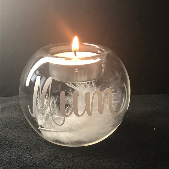 Memorial Tealight Holder Memorial Gift Light a Candle for Those
