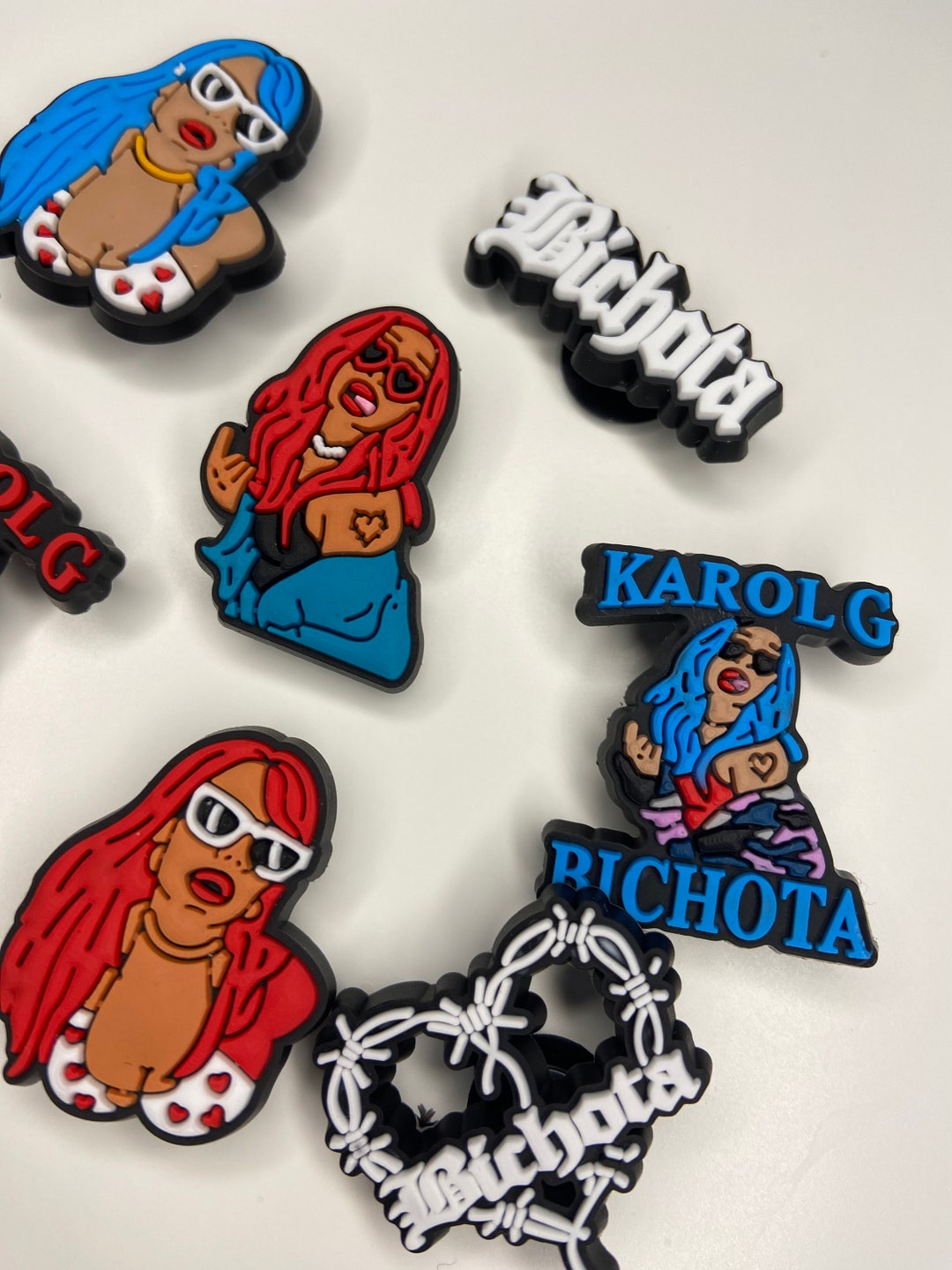 Karol G Croc Charms Karol G Croc Jibbitz Karol G Jibbits Etsy