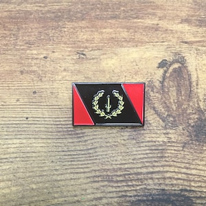 African American Heritage Enamel Pin