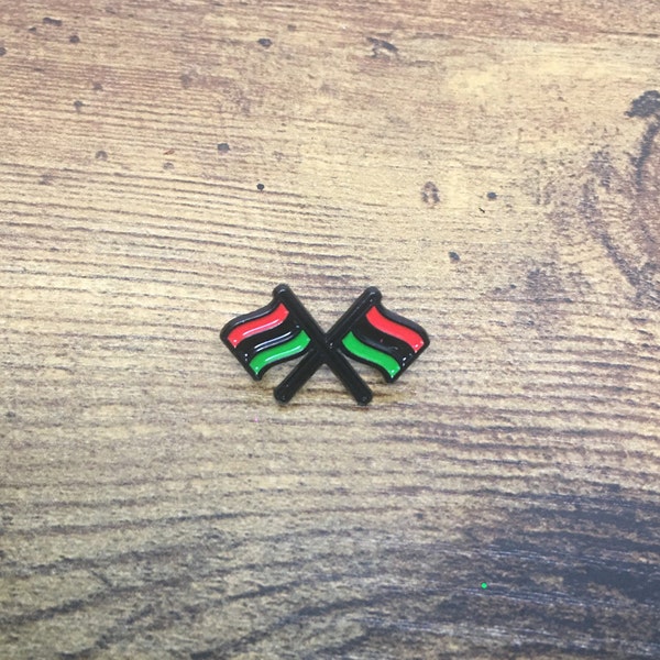 Pan African Enamel Pin