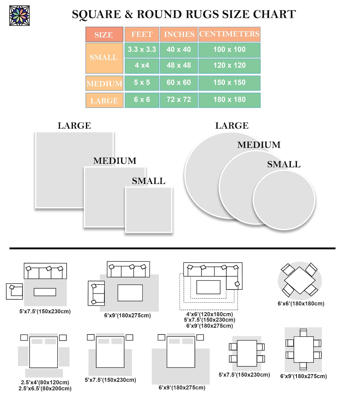 Design Your Own Carpet Any Size Any Type Nonslip Cotton Etsy