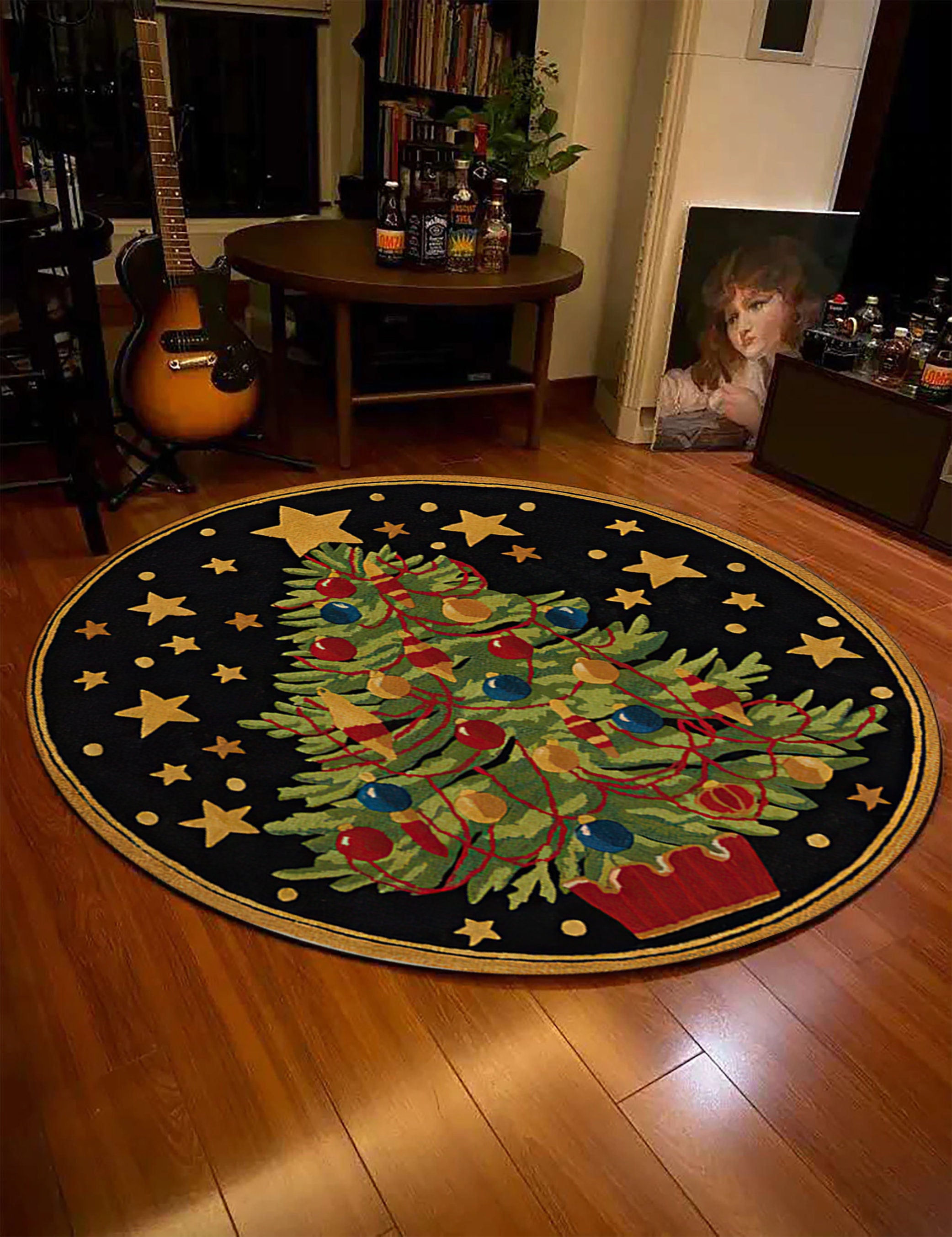 Tartan Check Collection Area Runner Circle Rug Christmas Plaid Green Area Rug Round Rugs 5ft Carpets Kids Living Room Bedroom Indoor Outdoor Nursery Rugs Décor Non-Slip Tartan Check Collection Area Runner Circle Rug Christmas Plaid Green Area Rug Round Rugs 5ft Carpets Kids Living Room Bedroom Indoor Outdoor Nursery Rugs Décor Non-Slip