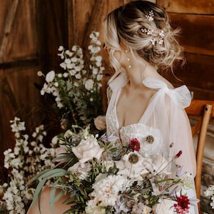 Horquillas para el pelo de novia, horquillas de perlas para novia, juego de horquillas para el pelo de novia, accesorios de novia, accesorios para el pelo de novia, novia, horquillas de perlas para el pelo