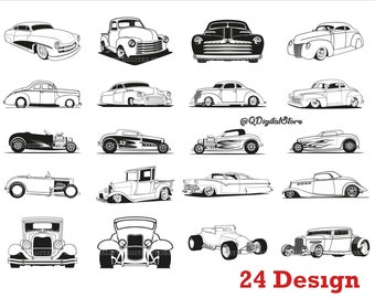 Download Classic Car Svg Etsy