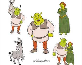 Shrek Svg Etsy