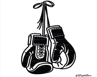 Boxing Gloves SVG, JPEG, PNG, Cricut Cut Files, Sporting, Sports, Boxing , Instant Download