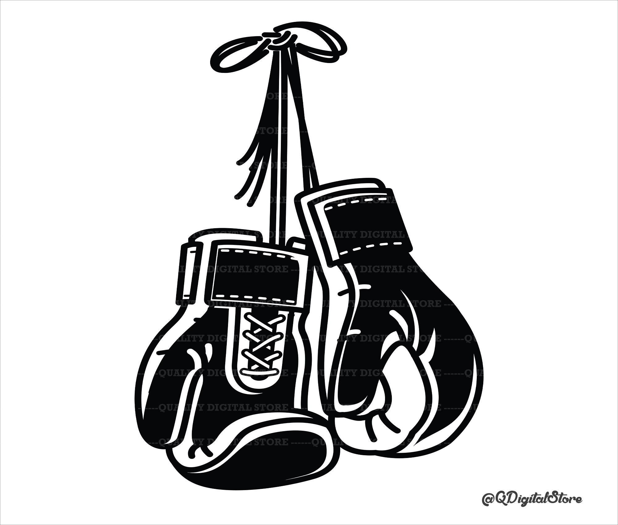 Boxing Glove Template Boxing Glove Template