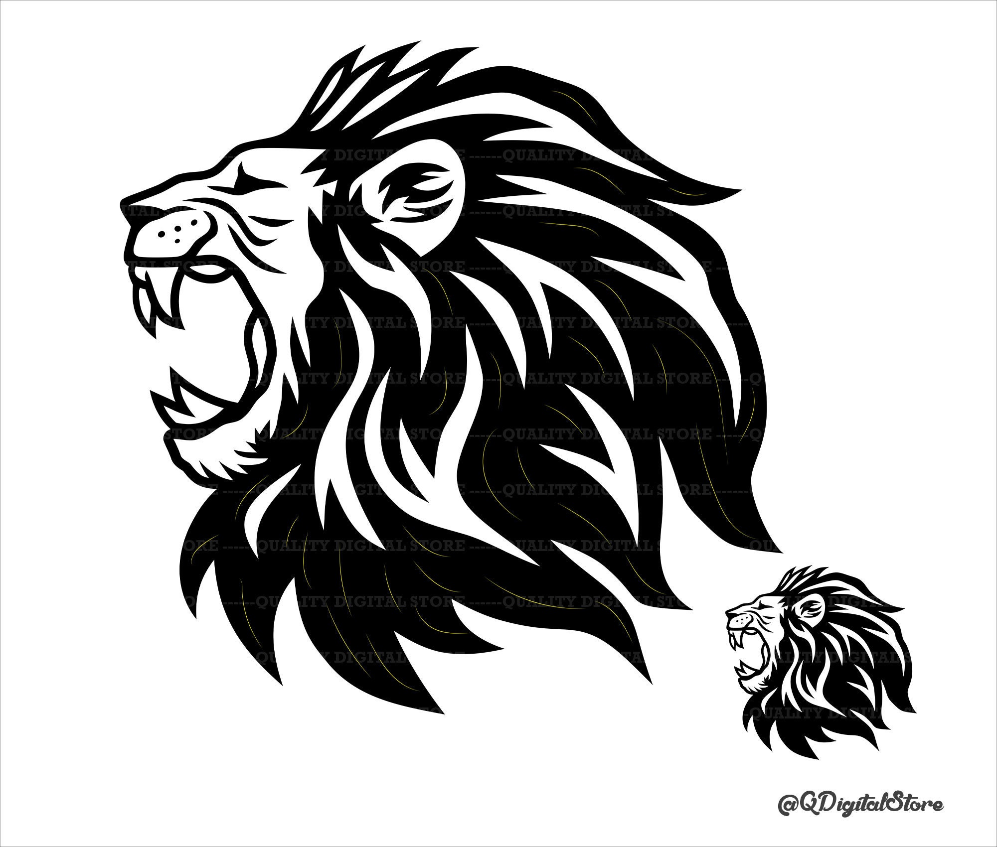 Lion Head Svg Lion Clipart Lion Face Svg | lupon.gov.ph