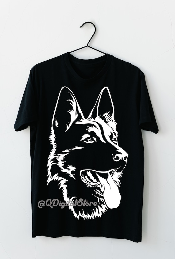 German Shepherd Svg Happy Dog police Dog T shirt Design German Dog Digital Download cricut File Clipart File Png eps svg psd ai Etsy Canada