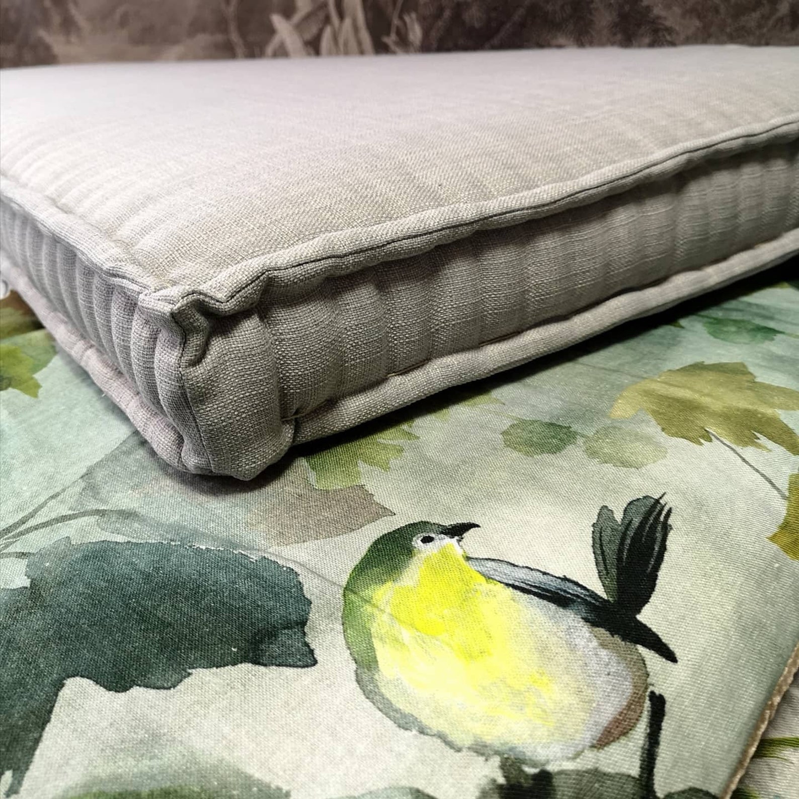 SOLD Bespoke Bench Cushions/Made to order Etsy