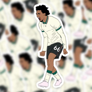 Trent Alexander-Arnold Ecru Collection Sticker | Trent LFC Sticker | TAA Vinyl Sticker | Liverpool FC Sticker