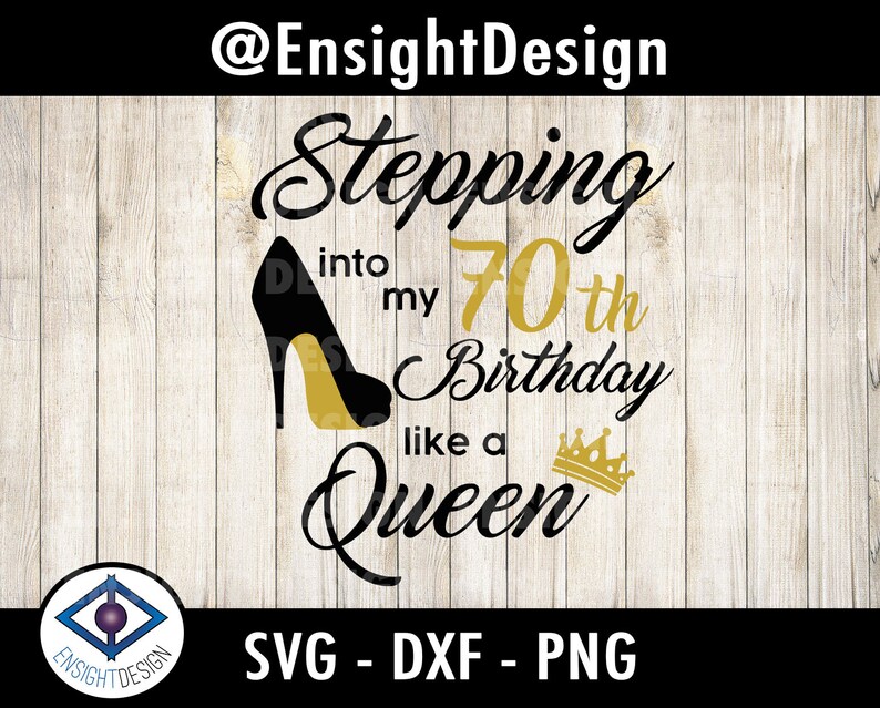 Download 70th Birthday svg Birthday Queen Birthday svg 70 and | Etsy